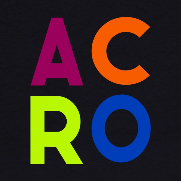 Colorful Acro Block by XanderWitch Creative